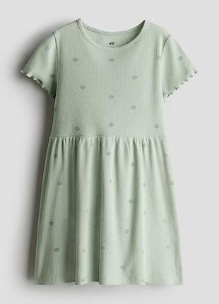 Дитяча сукня в рубчик h&amp;m 92-116 3