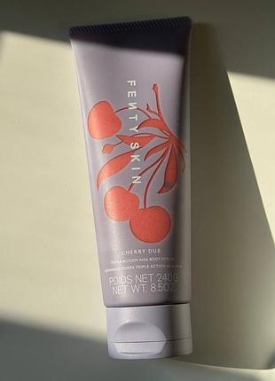 Скраб для тіла fenty skin cherry dub повний формат 240г