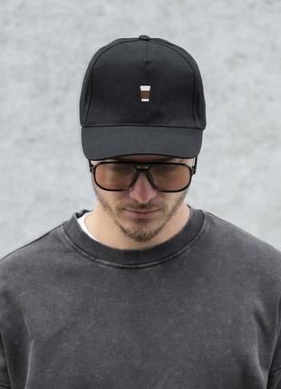 Кепка бейсболка тракер without з принтом coffee black
