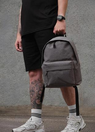 Рюкзак without compact gray