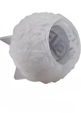 Силиконовая форма для изготовления свечей 6.2 x 5.2 см "silicone mold-23"