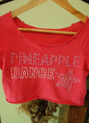 #розвантажуюсь топ, кроп pineapple