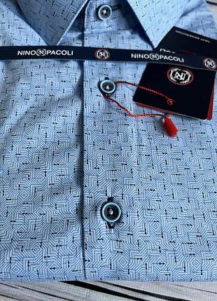 Чоловіча сорочка 🇹🇷 короткий рукав 3