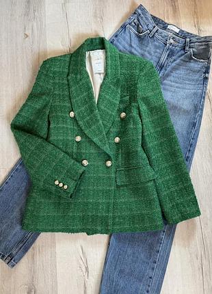 Твідовий жакет турція в стилі zara