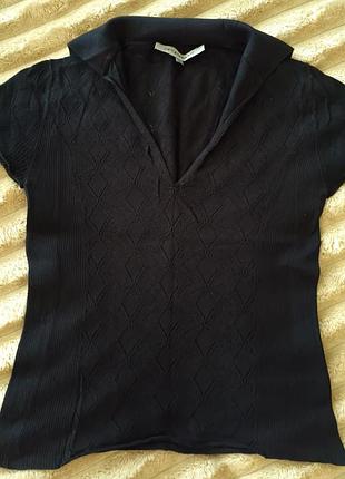 Трендова футболка топ поло old money котон sportmax max mara