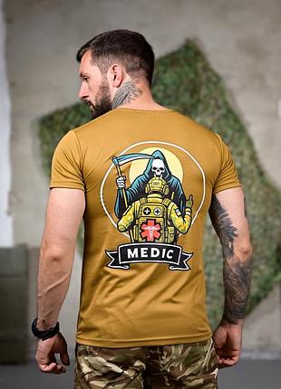 Тактическая потоотводящая футболка medic