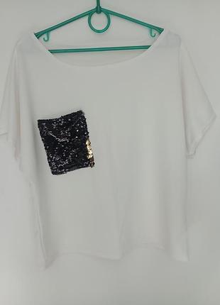 Блуза.
молочный цвет.