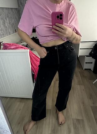 Чорні джинси zara