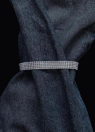 Сяючий чокер зі стразами