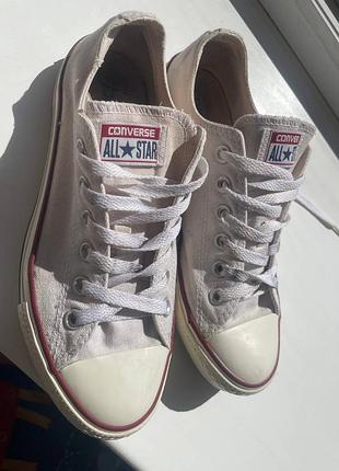 Оригинальные белые кеды converse р. 39