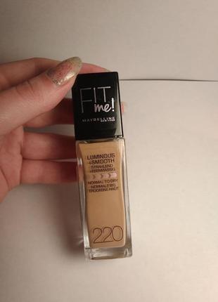 Тональна основа fit me maybelline new york1 фото