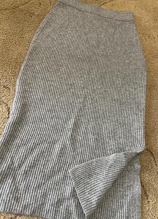 Юбка макси с кашемиром