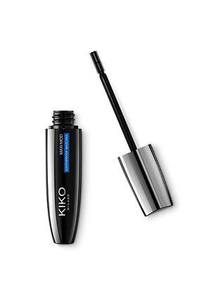 Туш для вій кіко мілано kiko milano maxi mod mascara waterproof
