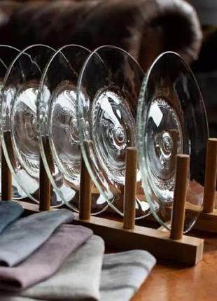 Блюдце скляне ecomo