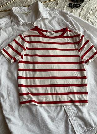 Топ в полоску