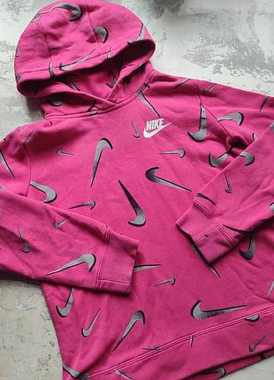 Яскраве рожеве худі nike оригінал