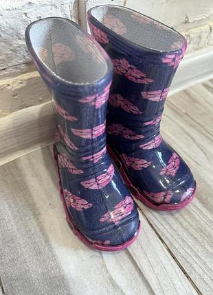 Дитячі гумові чоботи