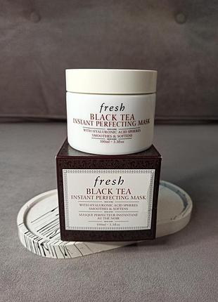 Маска для мгновенного восстановления и увлажнения fresh black tea instant perfecting mask, 100 мл