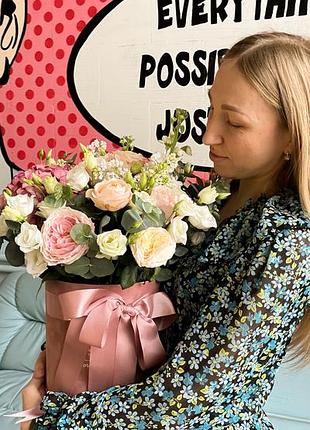 Вільна сукня в квітку