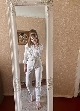 Світло молочні джинси f&f