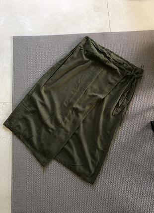 Міді спідниця юбка великого розміру миди большого размера запах