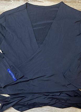 Танцювальний топ на завʼязках, chrisanne, розмір s, чорний