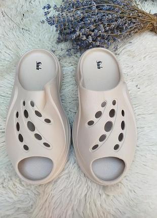 Клоги saln женские, сабо, шлепанцы, кроксы