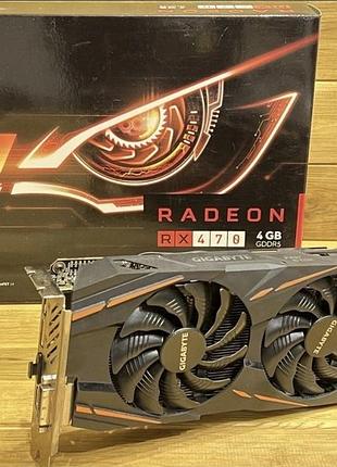Видеокарта gigabyte rx470 4gb