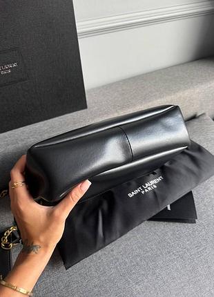 Кожаная сумка мешочек saint laurent jamie shopping in lambskin