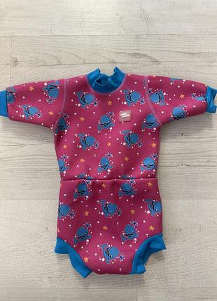 Гідрокостюм неопреновий, костюм підгузок water babies bubba happy, 1-2 роки