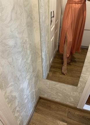 Юбка миди с разрезами