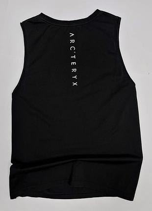 Жіноча чорна майка спортивна повсякденна arcteryx оригінал