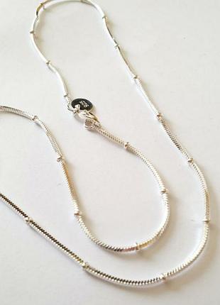 Серебряная цепочка 50см проба 925