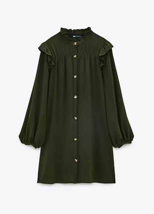 Свободное короткое платье, платье с карманами