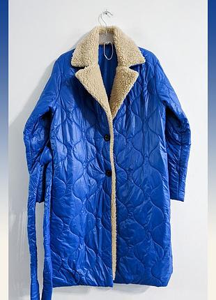 Куртка стьобана подовжена zebra we love zebra