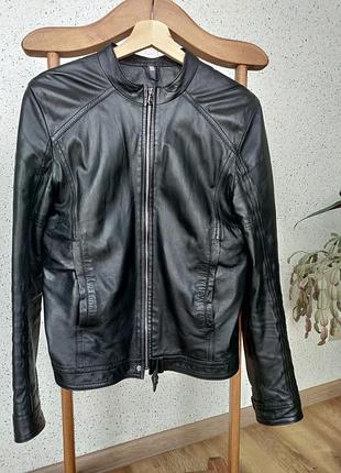 Кожаная куртка размер s (36)