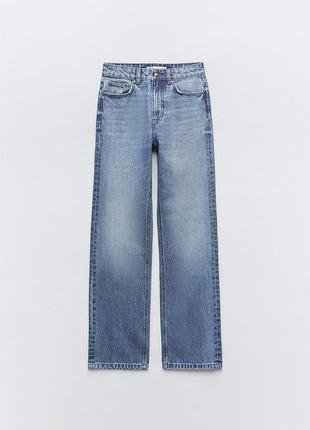 Довгі джинси zara