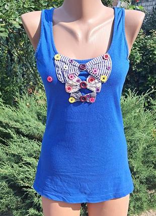 Майка с декором