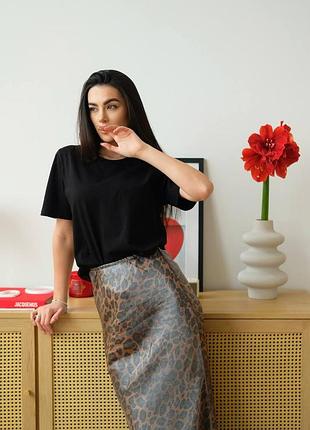 Леопардова сатинова спідниця
шовкова спідниця лео розпродаж 8