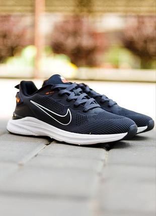 👟 повседневные мужские кроссовки nike air zoom  серые
