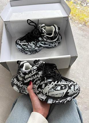 Кроссовки бренд премиум track graffiti