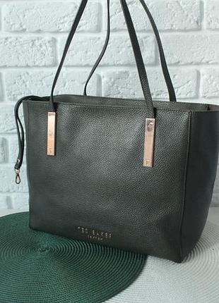 Сумка тоут ted baker. натуральна шкіра