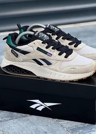 Чоловічі кросівки reebok classic leather cordura на літо premium якості