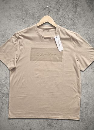 Футболка calvin klein, оригінал бежева