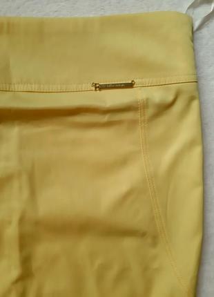 Яркая жёлтая юбка- карандаш 46-48 рр2 фото