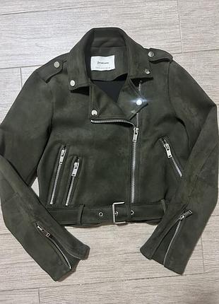Куртка косуха stradivarius
