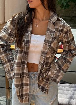 Рубашка в клетку