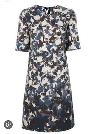 Фантастическое хлопковое платье от max mara, s-m