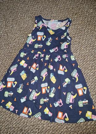 Платье на девочку 2-3 года