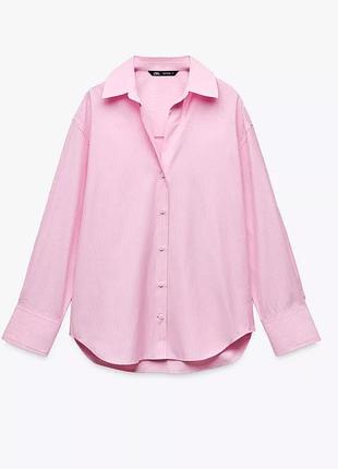 Сорочка оксфорд zara